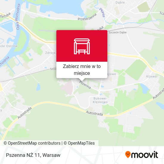 Mapa Pszenna NŻ 11