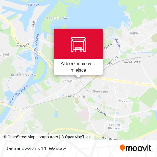 Mapa Jaśminowa Zus 11