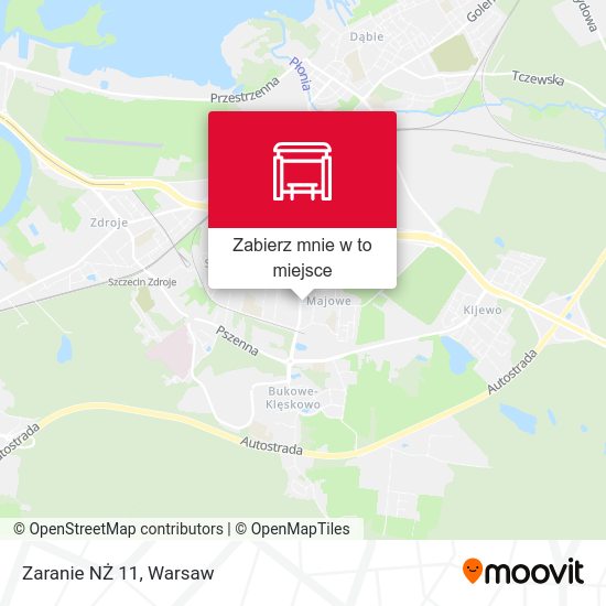 Mapa Zaranie NŻ 11