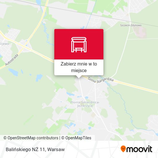 Mapa Balińskiego NŻ 11