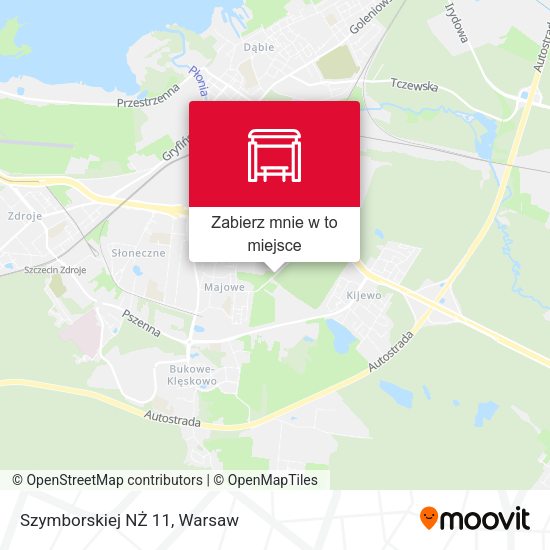 Mapa Szymborskiej NŻ 11