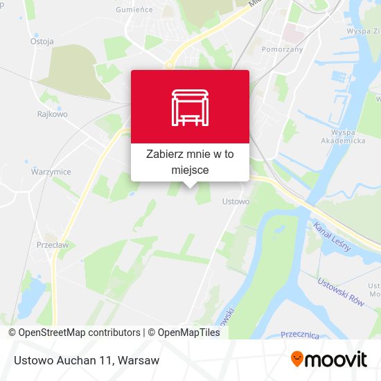 Mapa Ustowo Auchan 11