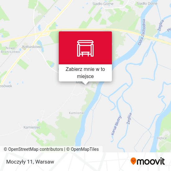 Mapa Moczyły 11