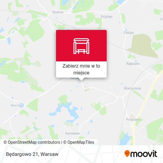 Mapa Będargowo 21