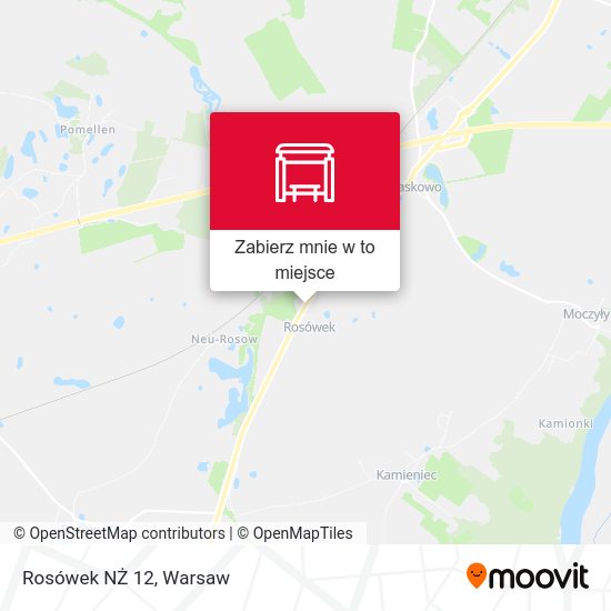 Mapa Rosówek NŻ 12