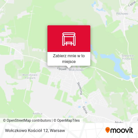 Mapa Wołczkowo Kościół 12