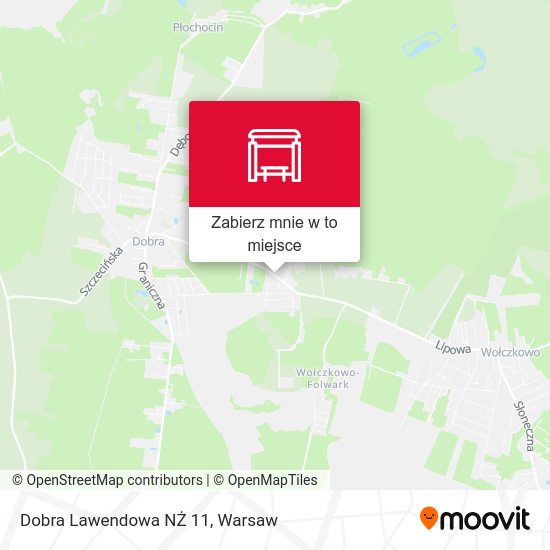 Mapa Dobra Lawendowa NŻ 11