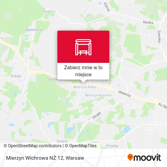 Mapa Mierzyn Wichrowa NŻ 12