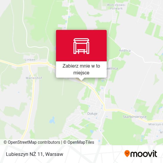 Mapa Lubieszyn NŻ 11