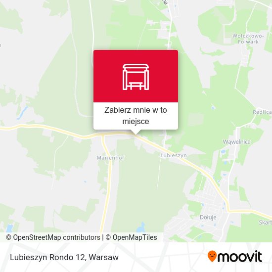 Mapa Lubieszyn Rondo 12