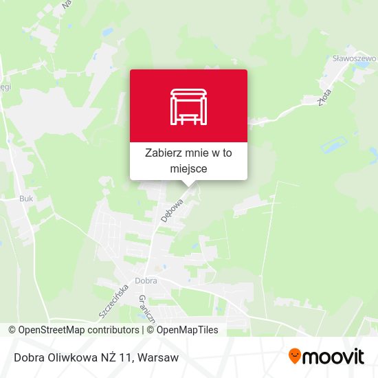 Mapa Dobra Oliwkowa NŻ 11