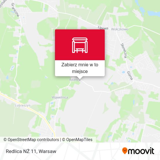 Mapa Redlica NŻ 11