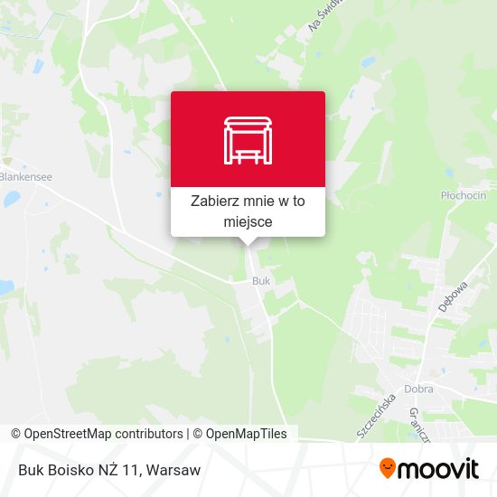 Mapa Buk Boisko NŻ 11