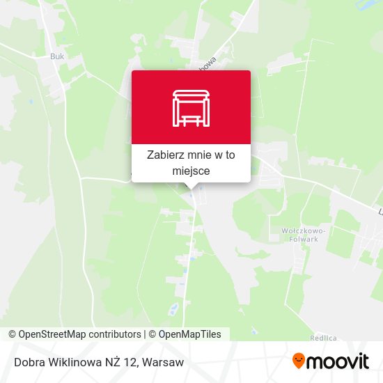 Mapa Dobra Wiklinowa NŻ 12