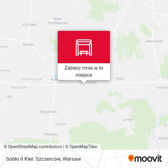 Mapa Sobki II Kier. Szczerców