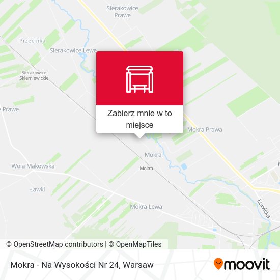 Mapa Mokra - Na Wysokości Nr 24