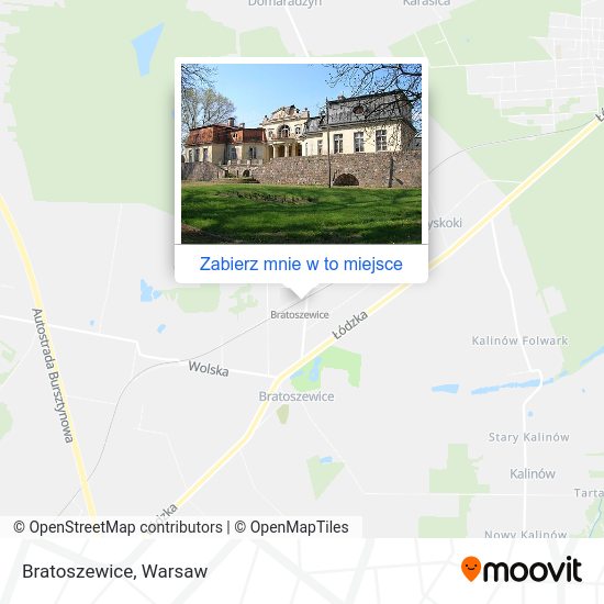 Mapa Bratoszewice