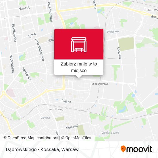 Mapa Dąbrowskiego - Kossaka