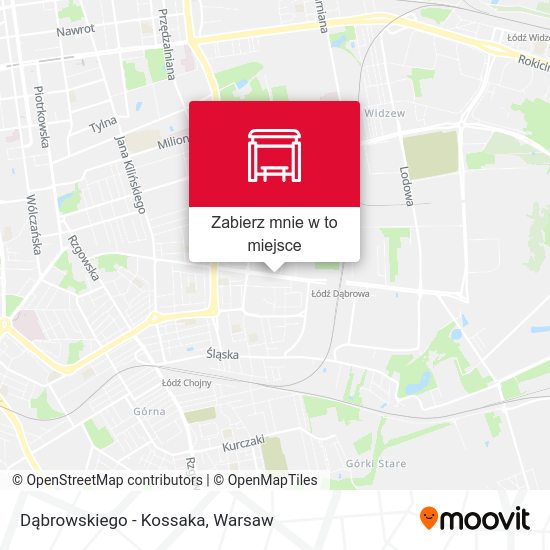 Mapa Dąbrowskiego - Kossaka