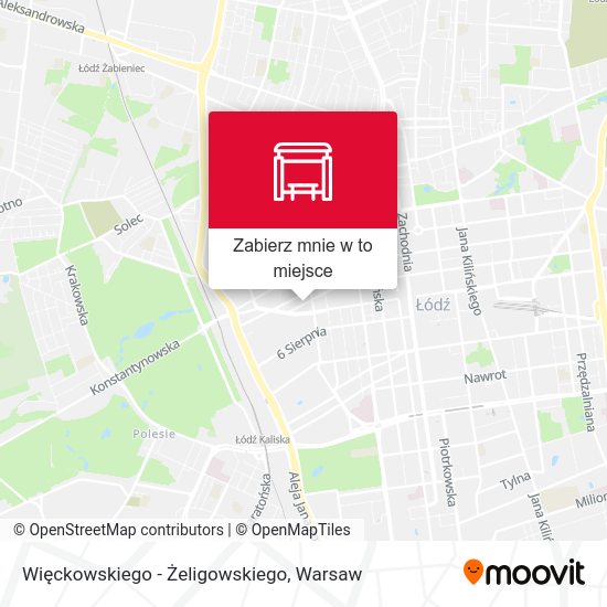 Mapa Więckowskiego - Żeligowskiego