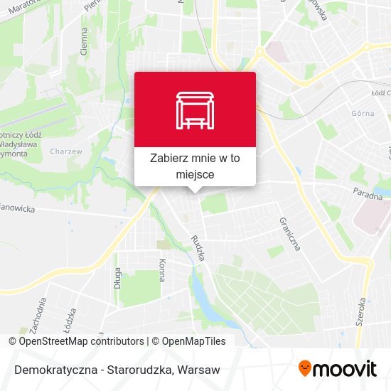 Mapa Demokratyczna - Starorudzka