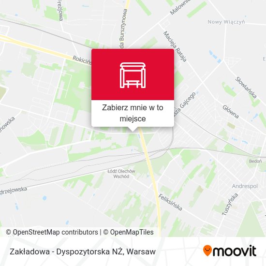 Mapa Zakładowa - Dyspozytorska NŻ