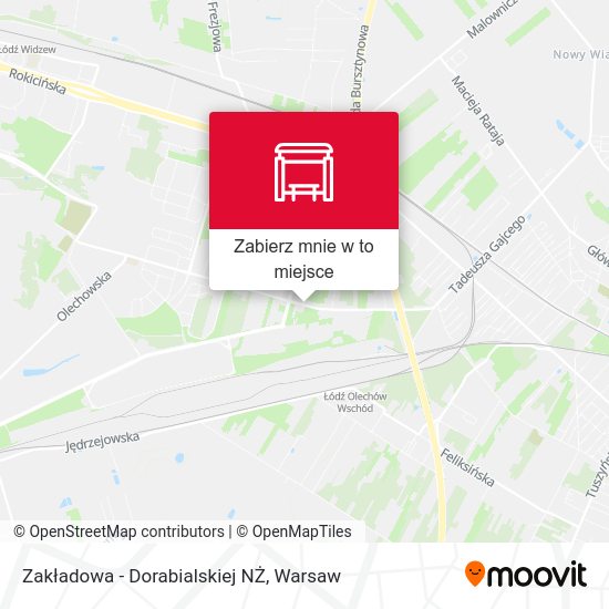 Mapa Zakładowa - Dorabialskiej NŻ