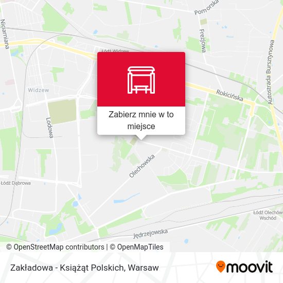 Mapa Zakładowa - Książąt Polskich