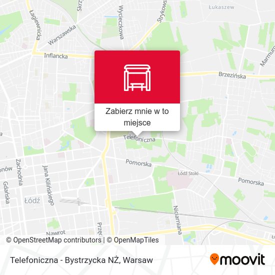 Mapa Telefoniczna - Bystrzycka NŻ