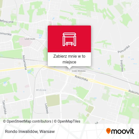 Mapa Rondo Inwalidów