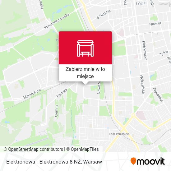 Mapa Elektronowa - Elektronowa 8 NŻ