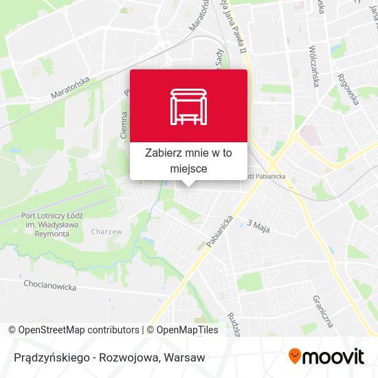 Mapa Prądzyńskiego - Rozwojowa