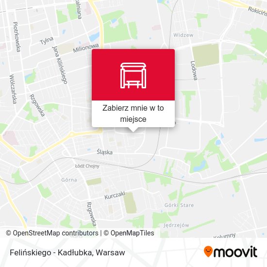 Mapa Felińskiego - Kadłubka