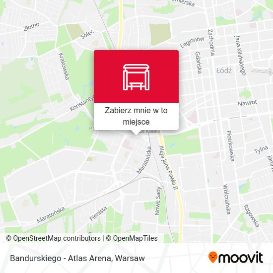 Mapa Bandurskiego - Atlas Arena