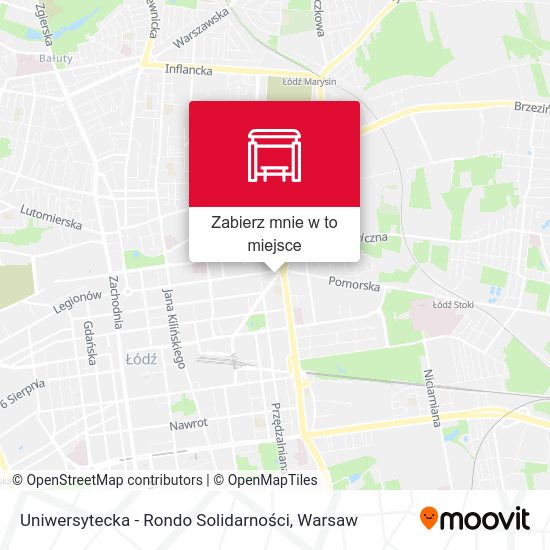 Mapa Uniwersytecka - Rondo Solidarności