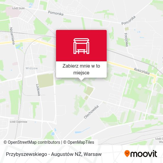 Mapa Przybyszewskiego - Augustów NŻ