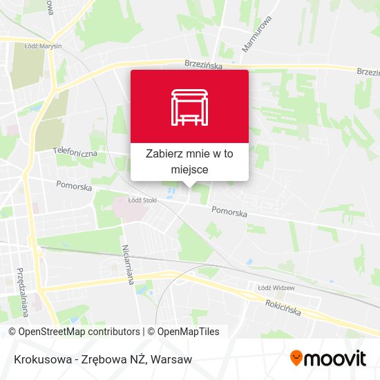 Mapa Krokusowa - Zrębowa NŻ