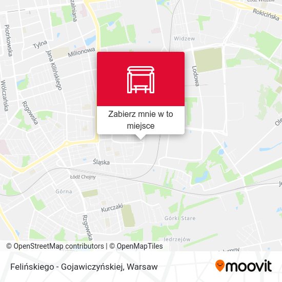 Mapa Felińskiego - Gojawiczyńskiej