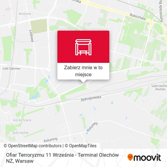 Mapa Ofiar Terroryzmu 11 Września - Terminal Olechów NŻ