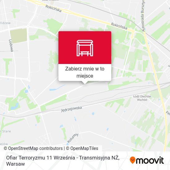 Mapa Ofiar Terroryzmu 11 Września - Transmisyjna NŻ