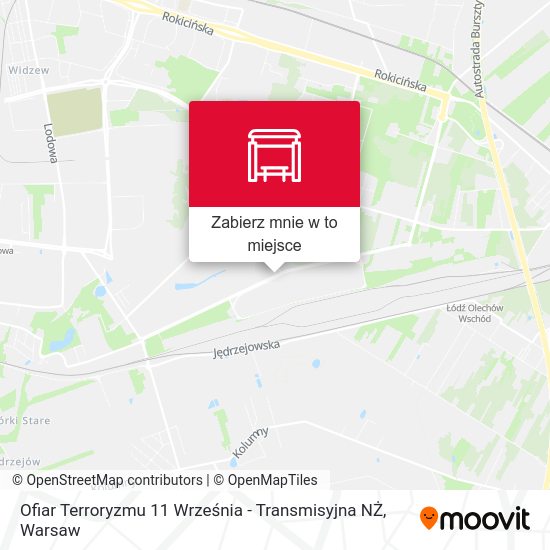 Mapa Ofiar Terroryzmu 11 Września - Transmisyjna NŻ