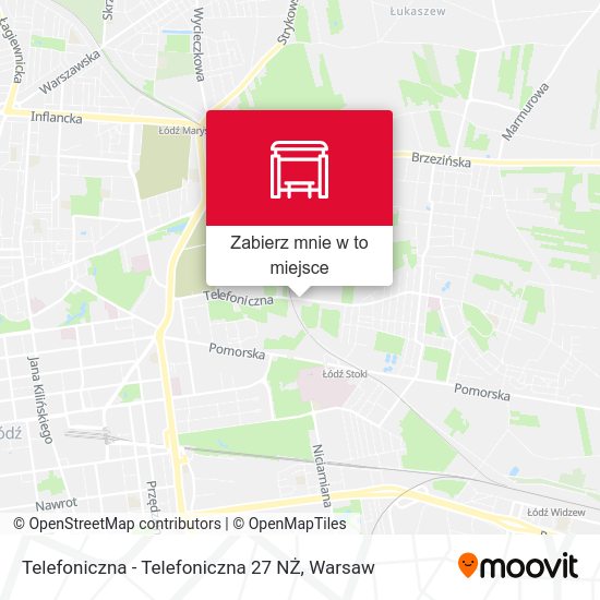 Mapa Telefoniczna - Telefoniczna 27 NŻ