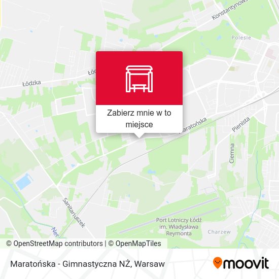 Mapa Maratońska - Gimnastyczna NŻ