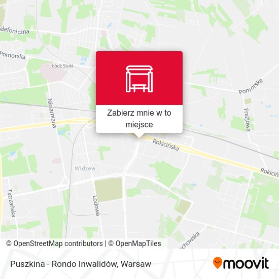 Mapa Puszkina - Rondo Inwalidów