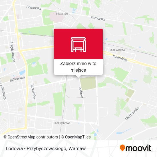 Mapa Lodowa - Przybyszewskiego