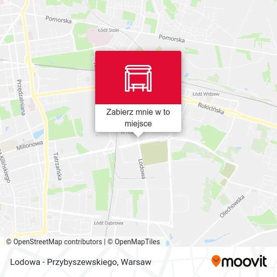 Mapa Lodowa - Przybyszewskiego