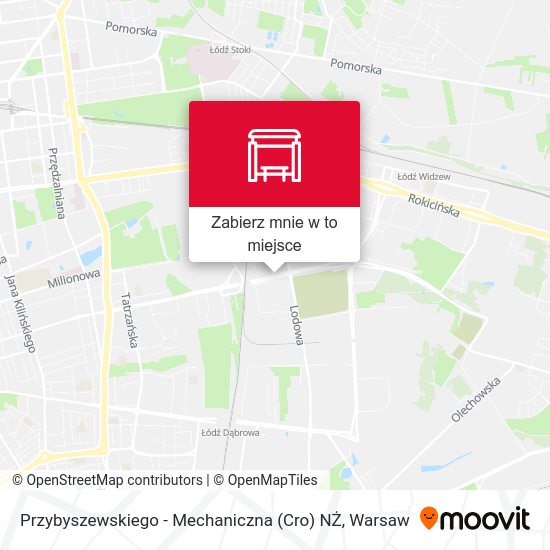 Mapa Przybyszewskiego - Mechaniczna (Cro) NŻ