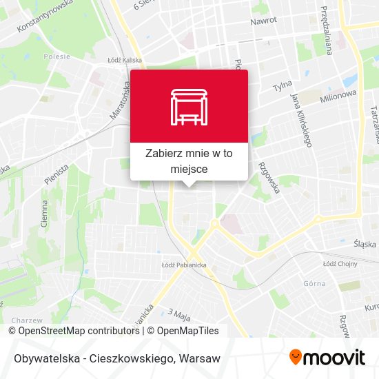 Mapa Obywatelska - Cieszkowskiego