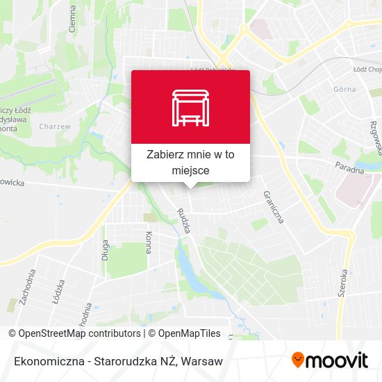 Mapa Ekonomiczna - Starorudzka NŻ