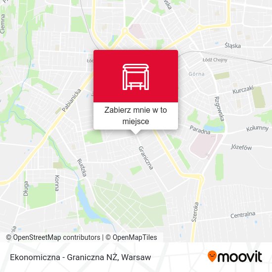 Mapa Ekonomiczna - Graniczna NŻ